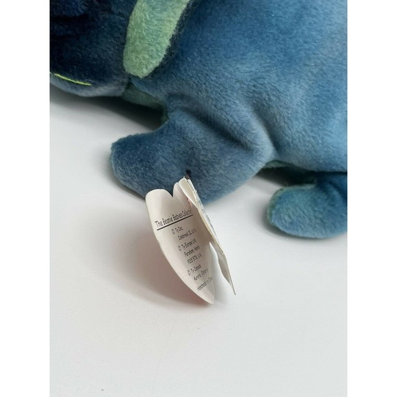 Original Ty Beanie Baby Collection-9 inch Rainbow,The Iguana Chameleon. 10/14/97 - Picture 10 of 10